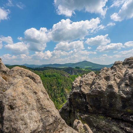 Edmundova Chata Jetřichovice Esterno foto